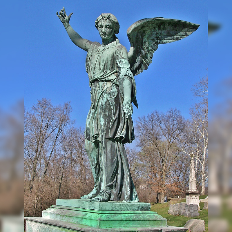 angel wings statue monuments