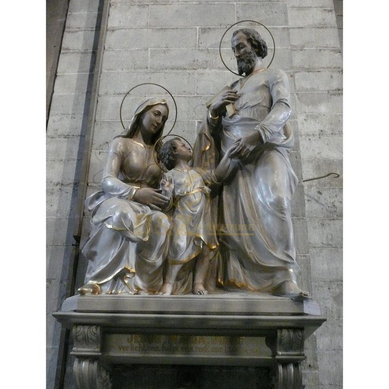 Religious Holy Family Statue