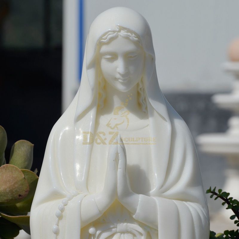 Decorative Religious Marble Virgin Mary Statues