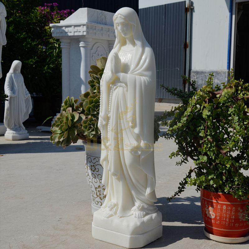 Decorative Religious Marble Virgin Mary Statues