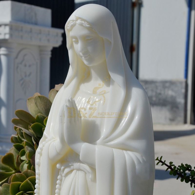 Decorative Religious Marble Virgin Mary Statues