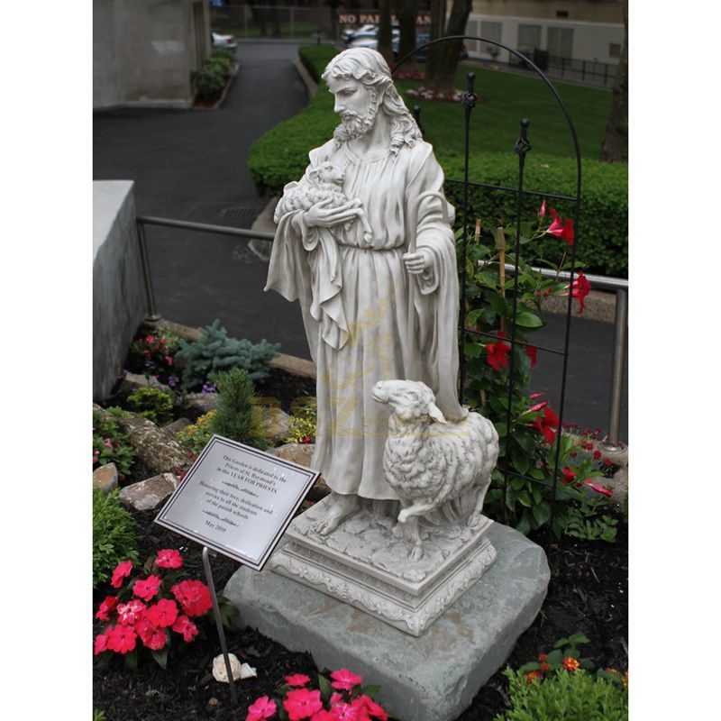 Classic Garden Sculpture Life Size Marble Jesus Statues For Sale