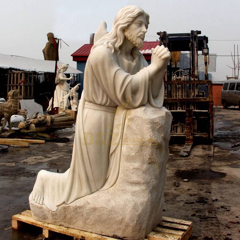 Classic Garden Sculpture Life Size Marble Jesus Statues For Sale