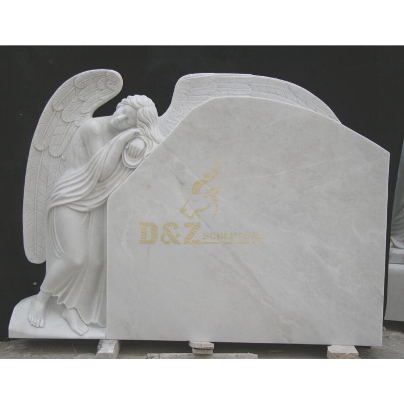 Beautiful Granite Stone Tombstone Design With Angel