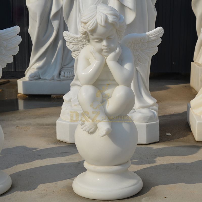 Decorative Life Size Stone Angel Figurines Wholesale