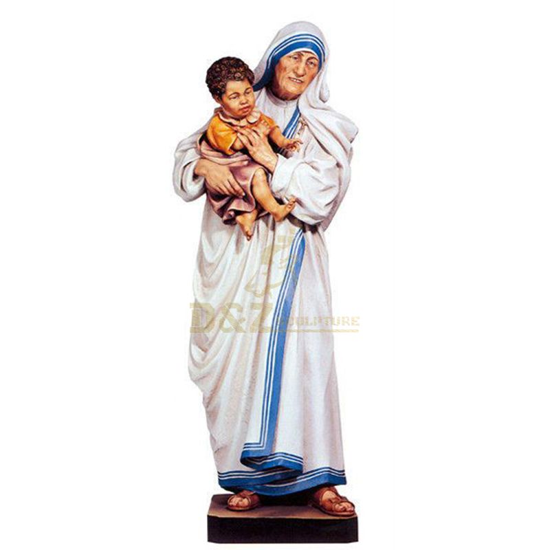 The Blessed Our Lady of Resin Guadalupe Virgin Mary Statue
