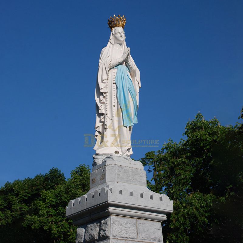 The Blessed Our Lady of Resin Guadalupe Virgin Mary Statue