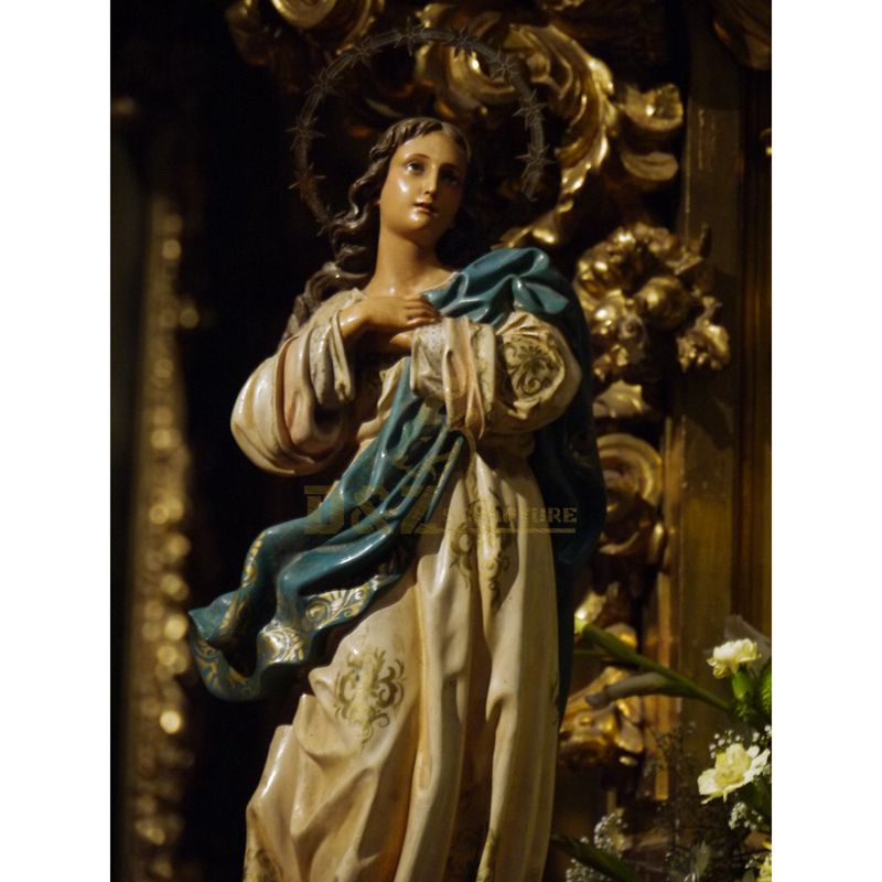 Virgin Mary Jesus Sculpture Catholic Religious Statues For Sale