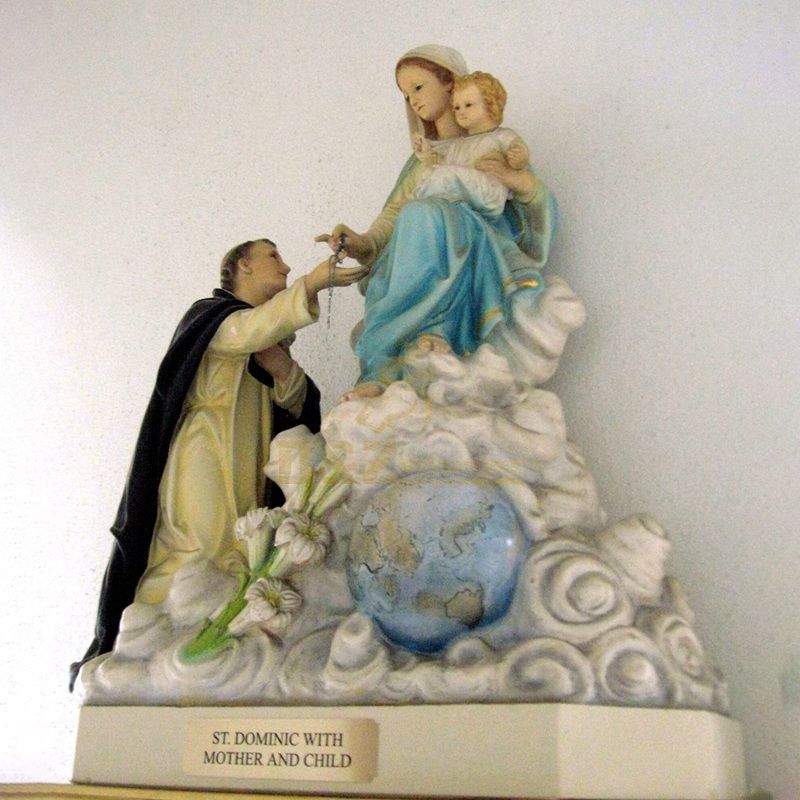 Catholic Figurines Model Crying Fiberglass Saint Virgin Mary Carrying Jesus Body Sculpture