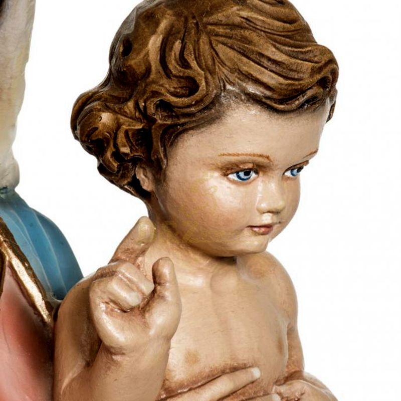 Fiberglass Virgin Mary With Infant Jesus Statue