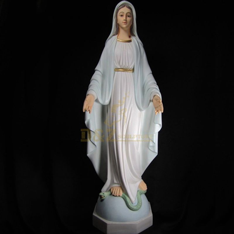 Home Decoration Use Resin Craft Religious Virgin Mother Mary Jesus Statues