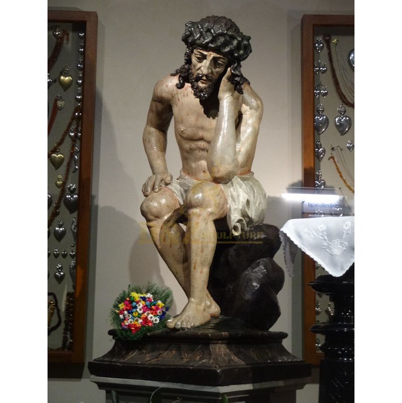 Hot Selling Custom Made Resin Jesus Statue For Outdoor Decoration