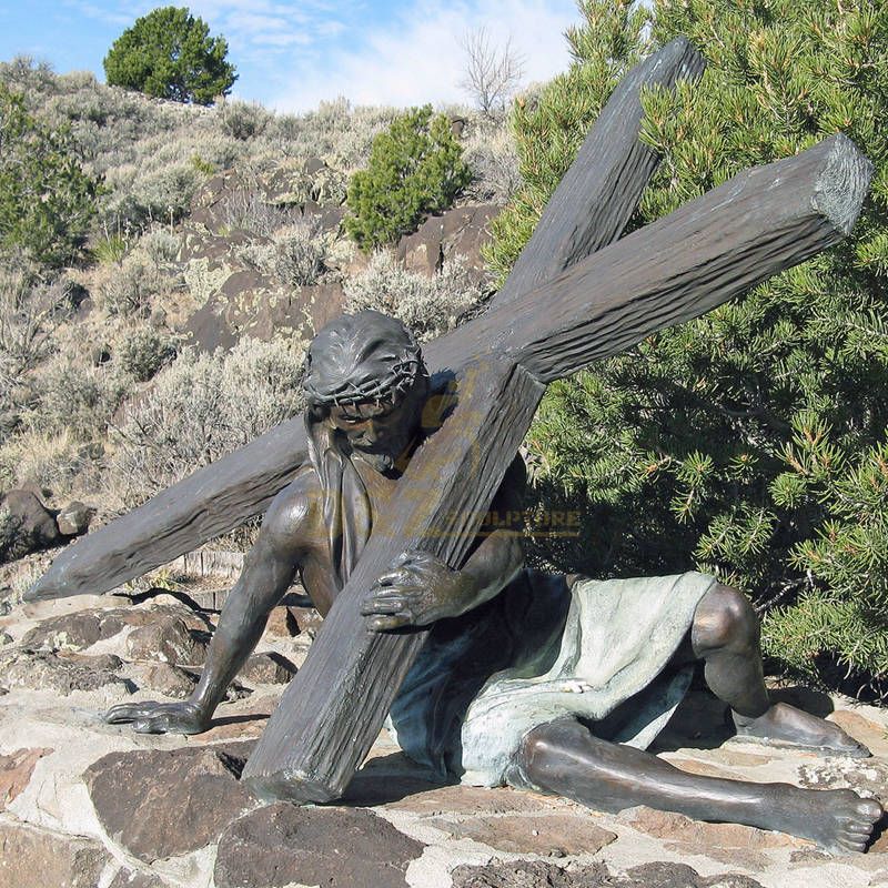 Church Decor Bronze Large Jesus Statue