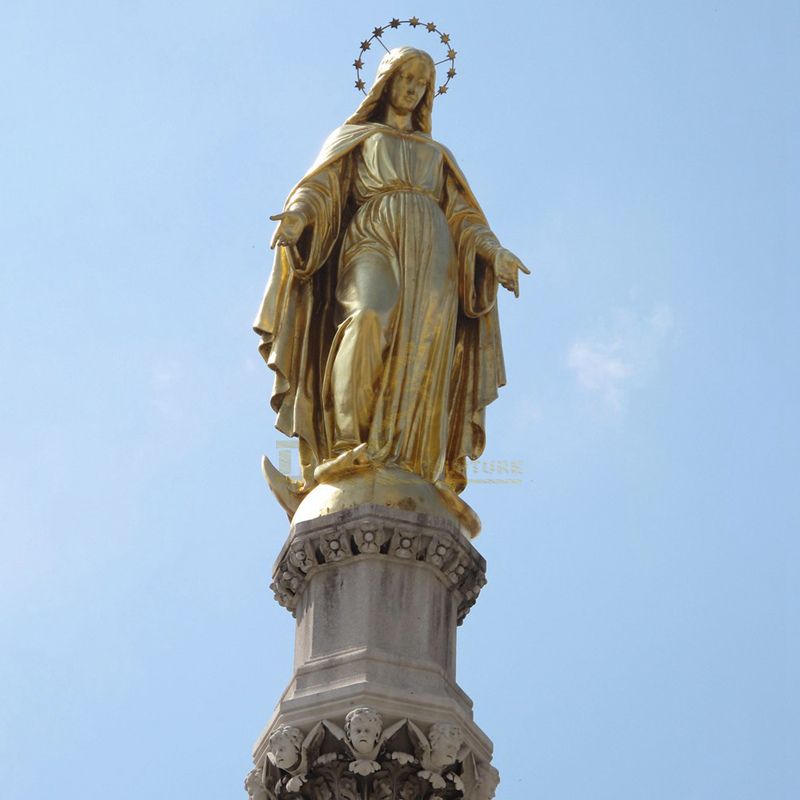 Customized Church Decoration Catholic Religious Sculpture Life Size Virgin Mary Garden Statue
