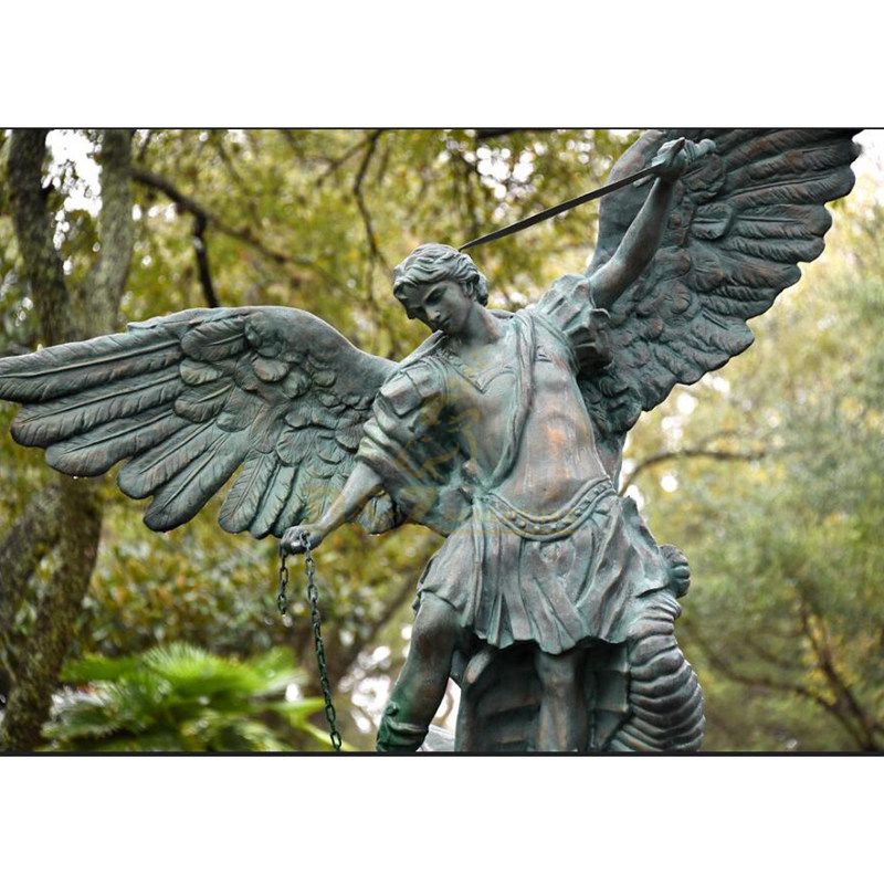 Life Size Bronze Guardian Angel Statue