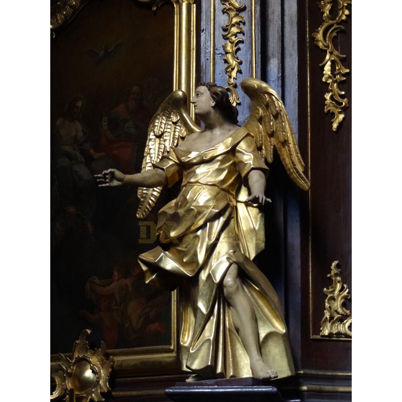 Indoor Decoration High Quality Bronze Angel Statue