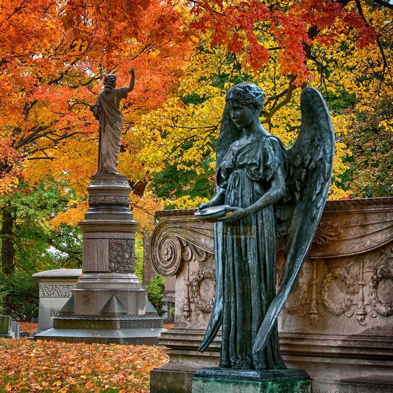 Cast Bronze Angel Garden Statue Angel Statue For Garden
