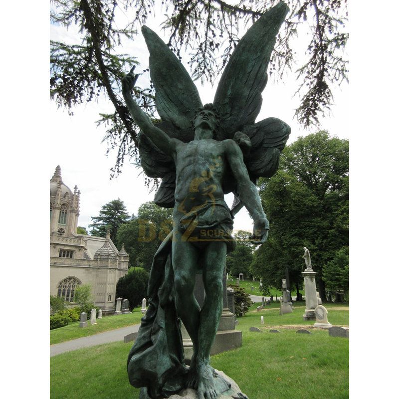 Life Size High Quality Bronze Angel Statue For Garden Decor