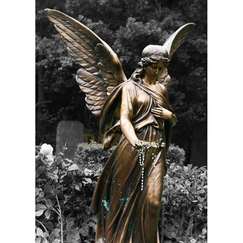 Customized Garden Large Bronze Angel Statues Wholesale