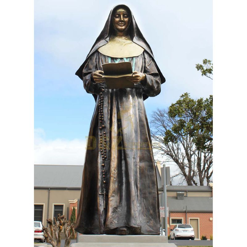 Famous Life Size Decoration Bronze Mother Teresa Statue
