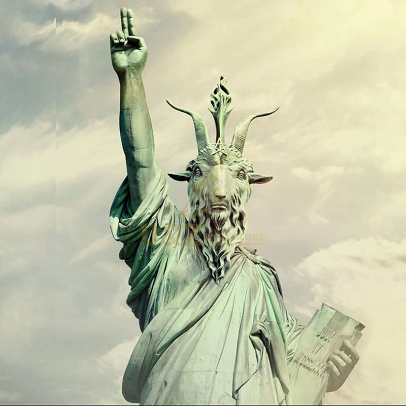 Newly Designed Bronze Statue Of Satan Statue Of Liberty