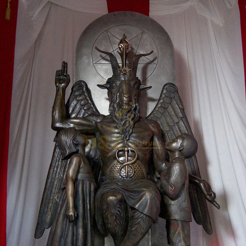 Lost Wax Cast Bronze Statue Of Satanic