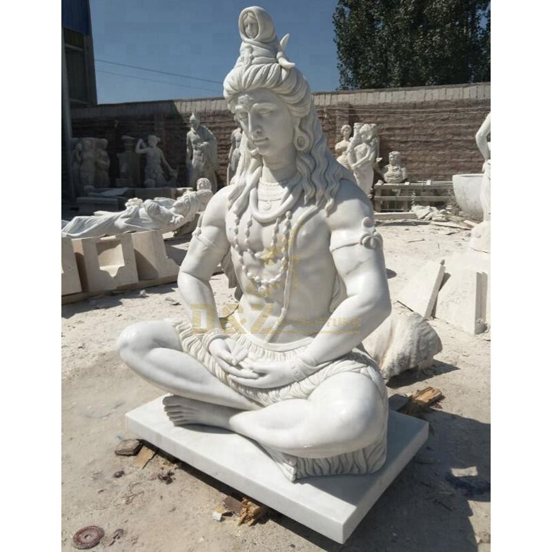 Life Size Lord Shiva Statue Home Garden Decoration