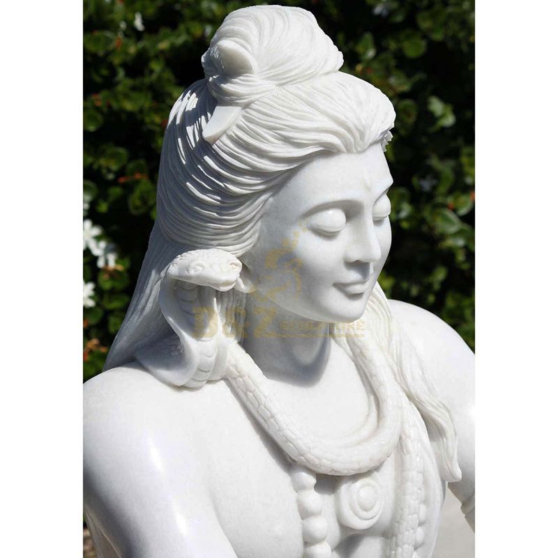 Marble Hindu God Sculpture Lord Shiva Statue