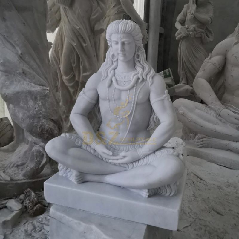 Custom Marble Lord Shiva Statue For Sale