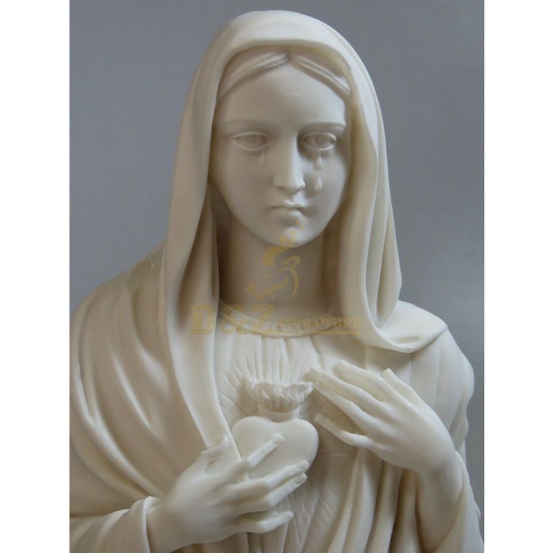 Wholesale Custom Marble Statues Virgin Mary Bust Statue