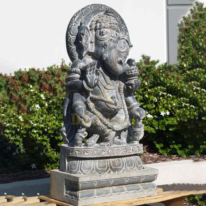 Lord Ganesha Stone Statue Marble Ganesh Statue