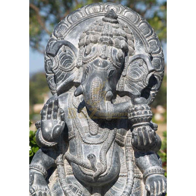 Lord Ganesha Stone Statue Marble Ganesh Statue