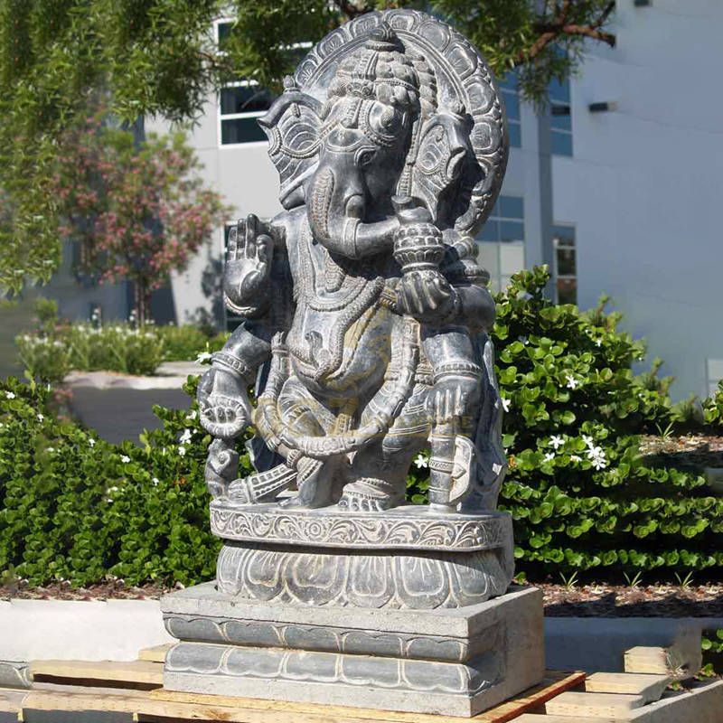 Lord Ganesha Stone Statue Marble Ganesh Statue