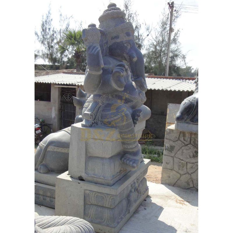 Natural Marble God Ganesha Statue For Temple