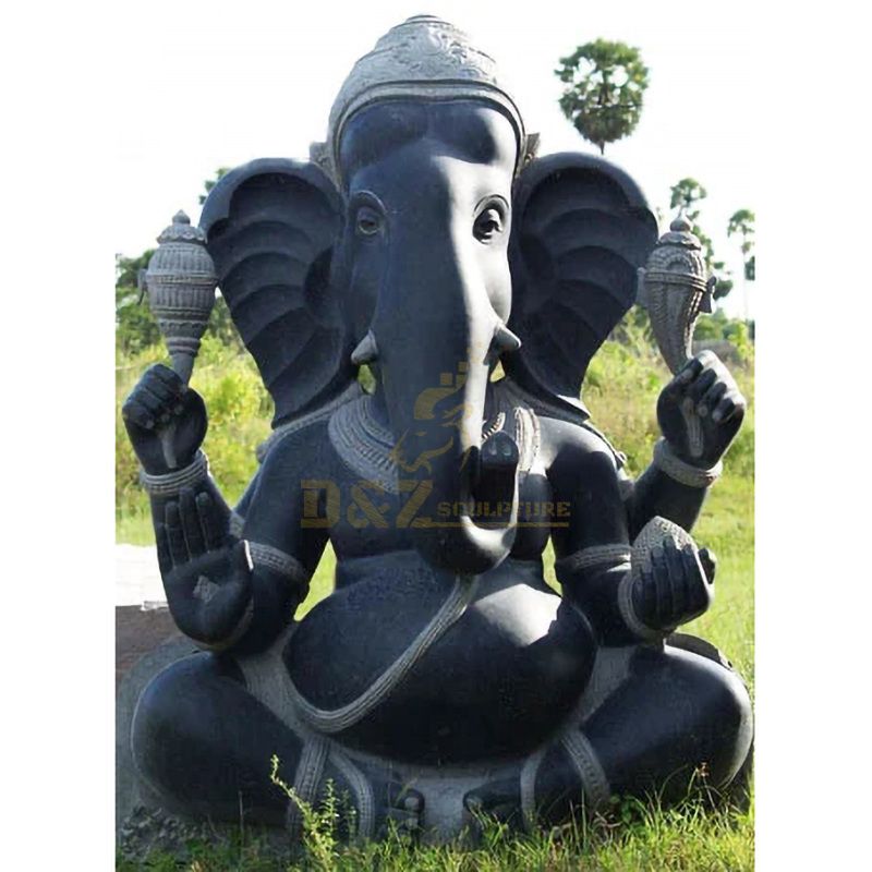 Religion Decoration Elephant Gods Idol Indian Ganesha Statue
