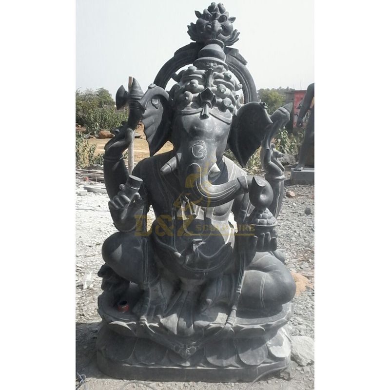 Indian Elephant God Ganesha Buddha Statues