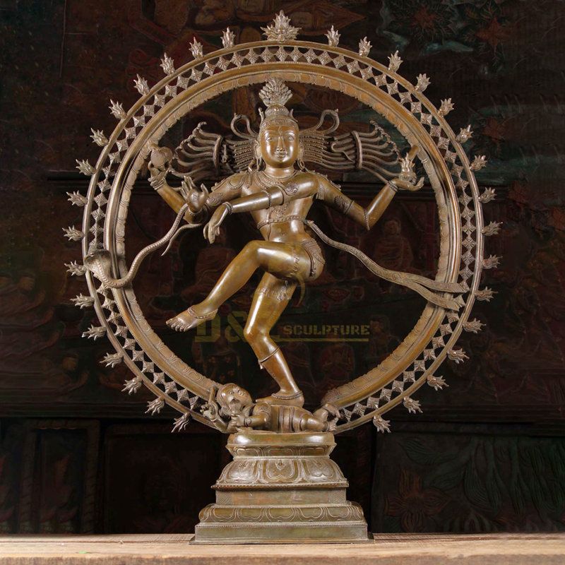 Casting Large Metal Craft Bronze Nataraja Sculptures