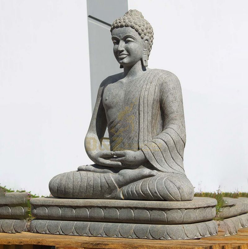 Outdoor Large Marble Stone Buddha Statues