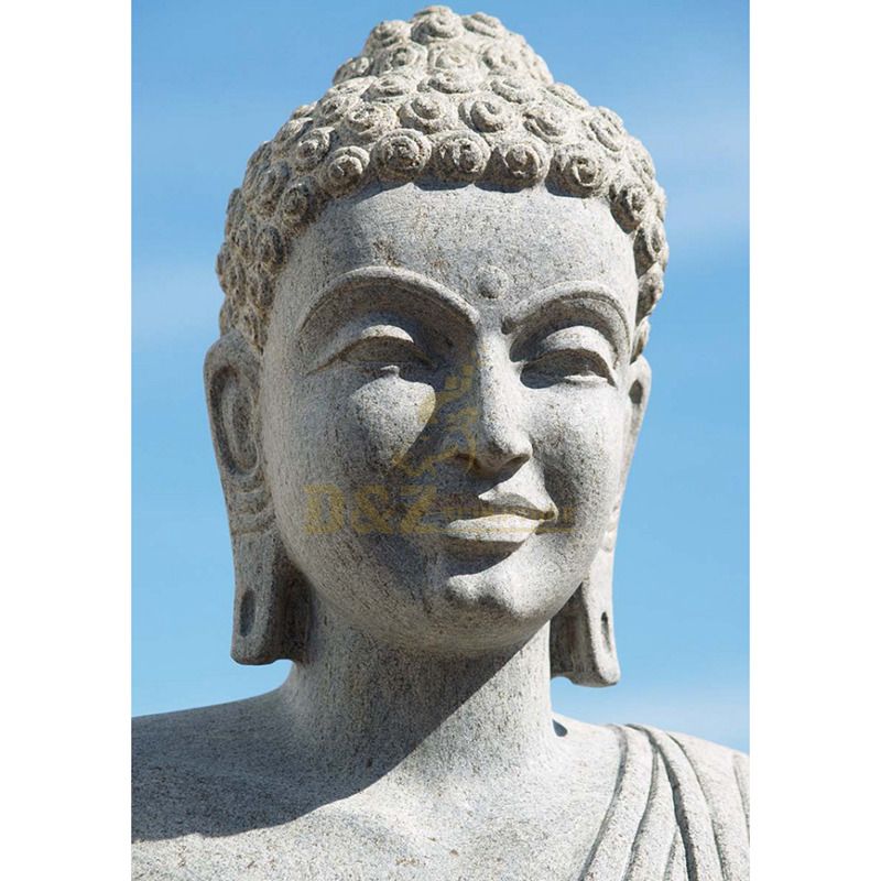 Outdoor Large Marble Stone Buddha Statues