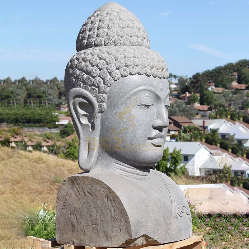 Buddhism Meditation Gautam Stone Buddha Head