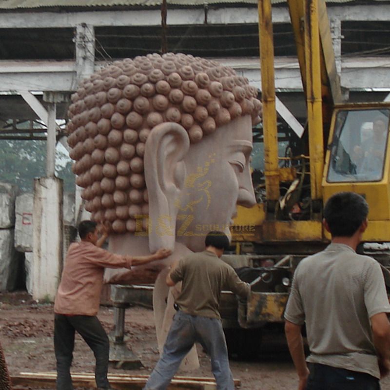 Antique Marble Statues Buddha Head For Sale