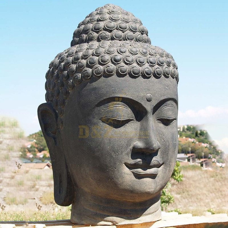 Buddhism Meditation Gautam Bronze Buddha Head