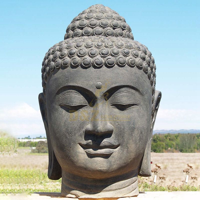 Bronze Statue Buddha Head For Garden Decoration