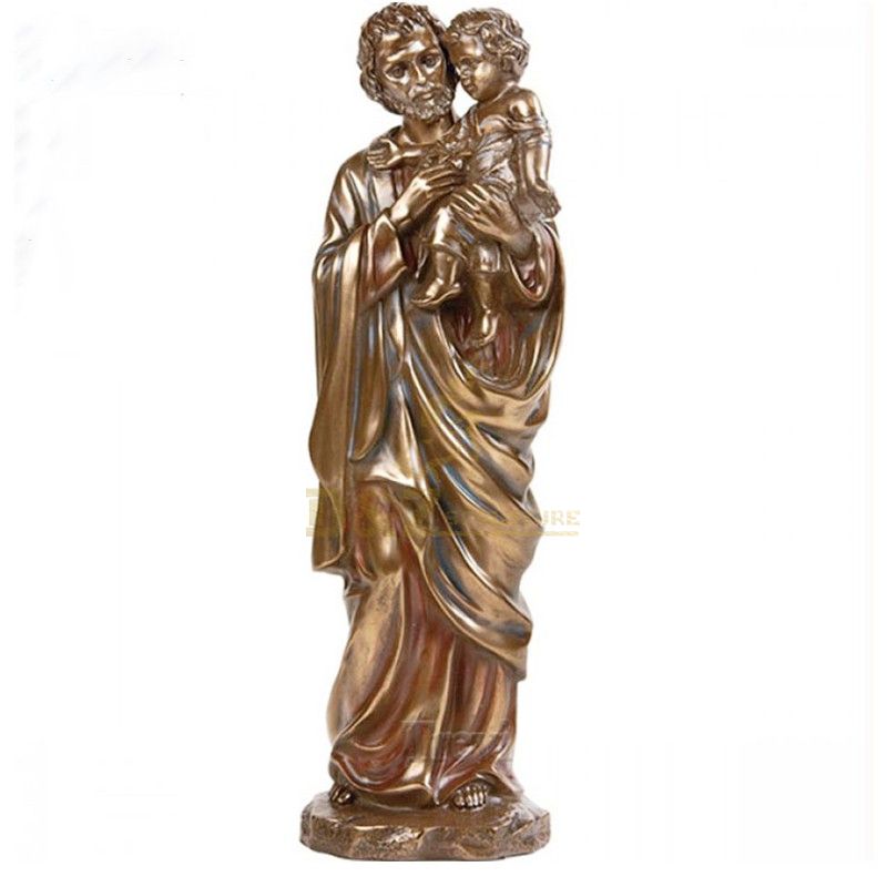 Customized Outdoor Saint Joseph Bronze Statue