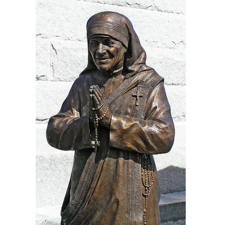 High quality bronze religious statues Mother Teresa statues