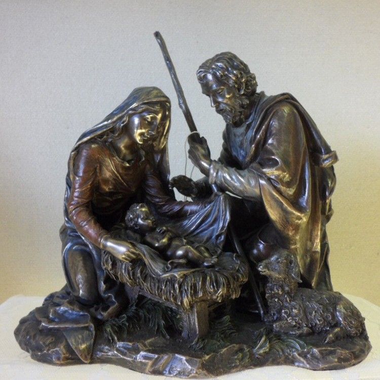 Exquisite statues of Saint Mary and the Baby Jesus family for sale