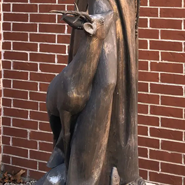 st.francis statue