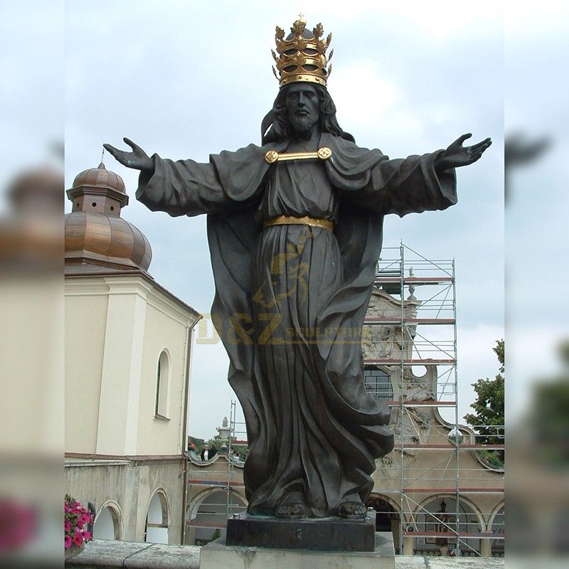 High quality famous religious decor bronze Jesus christ statue