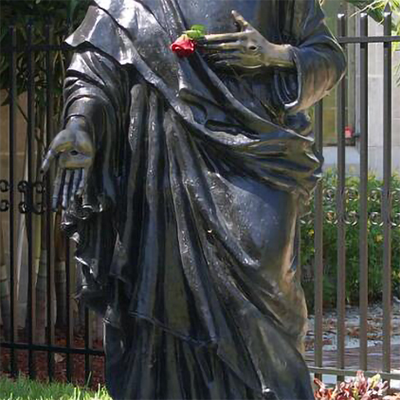 jesus sculpture in vatican