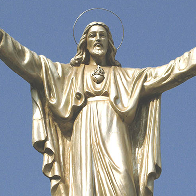 sacred heart of jesus statue